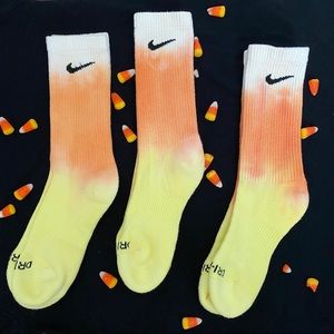 2 for $20 | Halloween Socks Nike Tie Dye Socks
